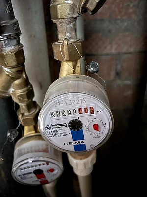 Установка счетчика воды